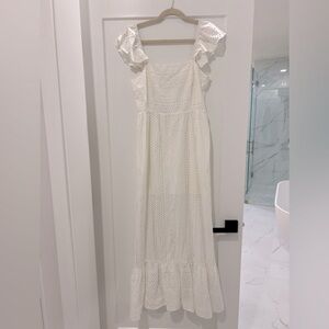 Altar’d State White Long Dress